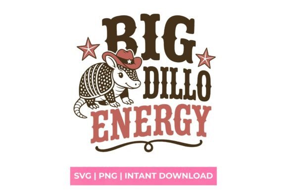 Big Dillo Energy Armadillo SVG: A Designer's Toolkit for Impact