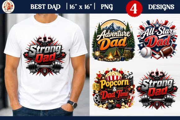 Crafting Impactful Father's Day Merchandise with Bold Designs